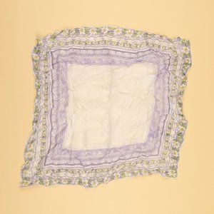 Purple Scarf Made in Italy